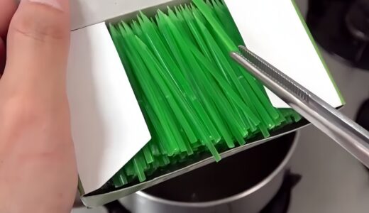 韓国で「つまようじ揚げ」が流行！？食べられる爪楊枝って本当？