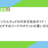 ソウルランドの行き方完全ガイド！おすすめフードやチケットの買い方も